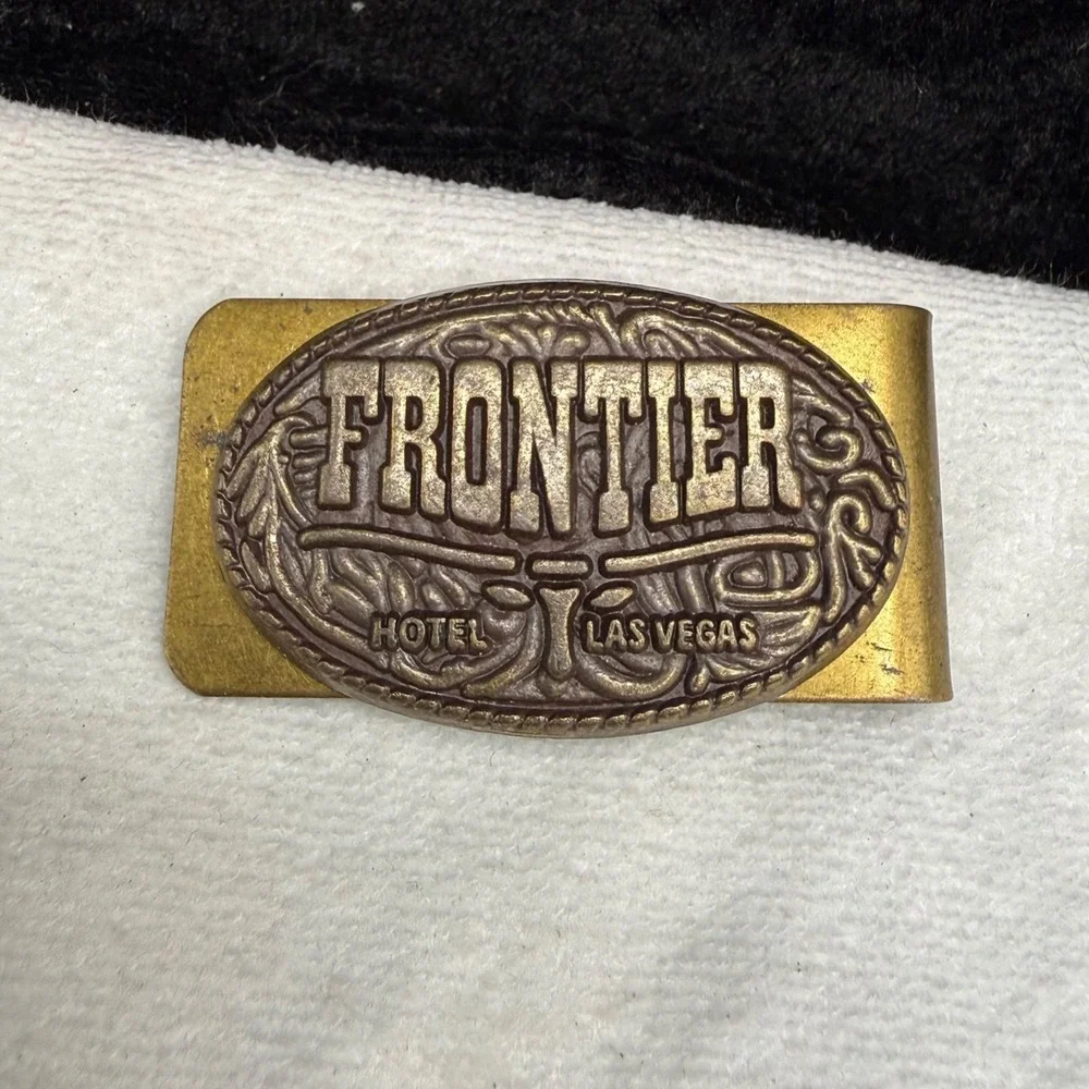 Vintage Frontier Las Vegas‎ Money Clip